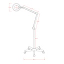 EXPAND Lampe Loupe - dimensions