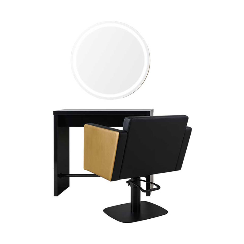 POLA Coiffeuse Murale Led - avec fauteuil 2