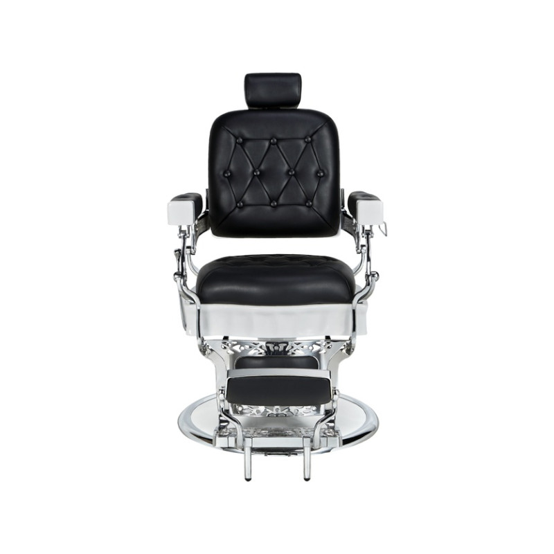 JONES B Fauteuil barbier - Mobilier barbier - meuble barbier - mobilier barbershop - vue de face - malys equipements