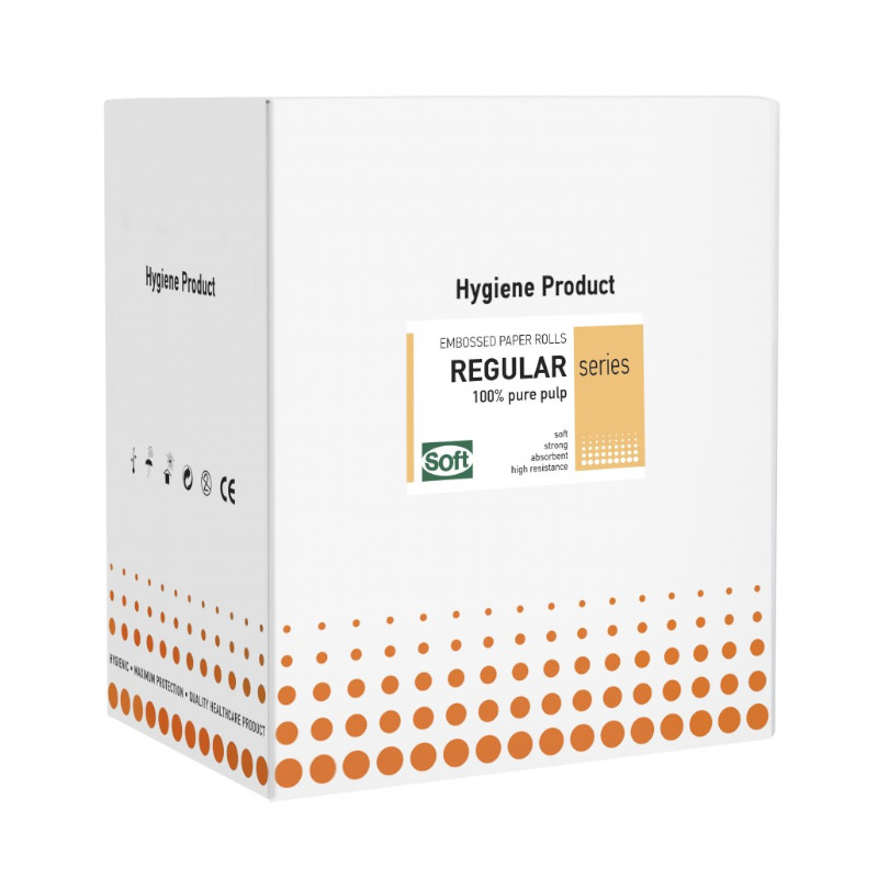 Draps d'examen gaufrés - 12 rouleaux - 50cm x 50m