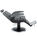 HUGO GREY Fauteuil barbier allongé - Malys Equipements