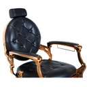 KIRK RS Fauteuil Barbier detail assise - Mobilier Barbier - Meuble Barbier - Malys Equipements