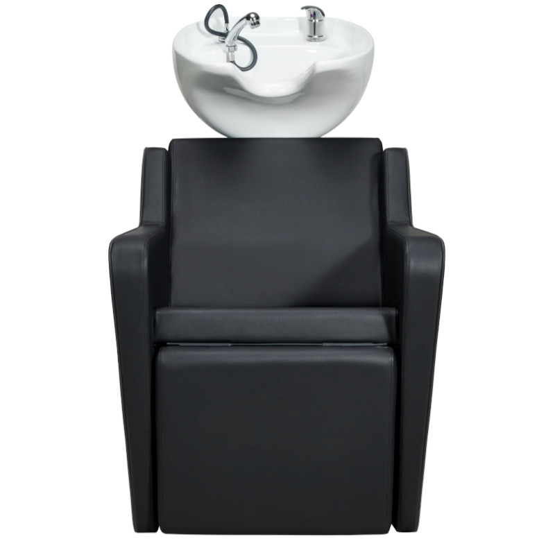 YANNIK B Bac Shampoing Relax - vasque blanche face - Malys Equipements