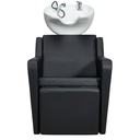 YANNIK B Bac Shampoing Relax - vasque blanche face - Malys Equipements