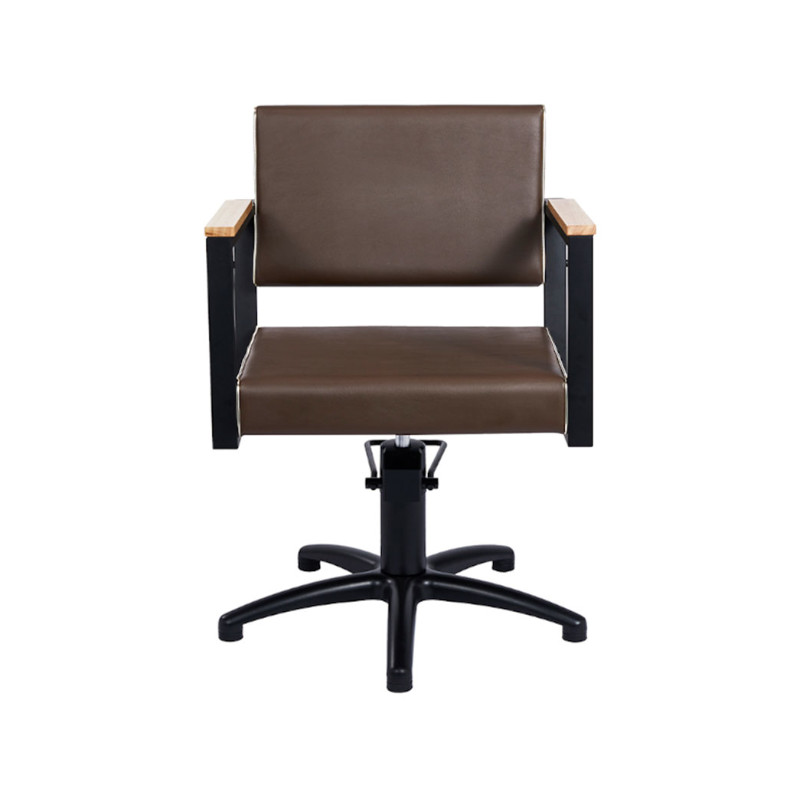 Fauteuil coiffure OCEAN BROWN face - base etoile noire - Malys Equipements