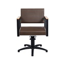 Fauteuil coiffure OCEAN BROWN face - base etoile noire - Malys Equipements