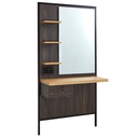 DREAM BLACK Coiffeuse Led bois - Malys Equipements