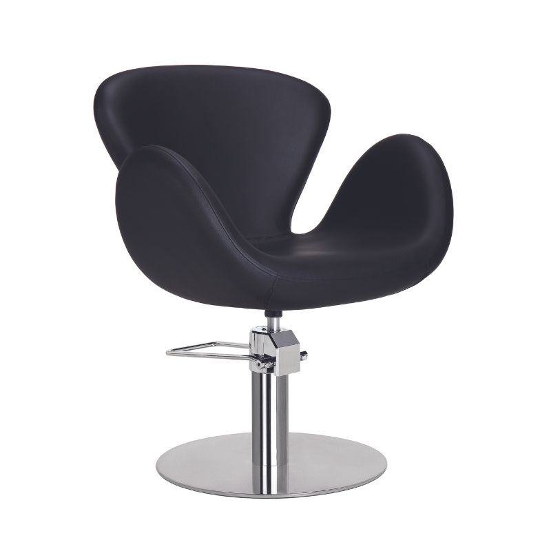 ELEGANCE Fauteuil Coiffure CHLOE BLACK - mobilier coiffure - meuble coiffure - malys equipements