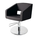 PERLA Fauteuil coiffure - Noir - Malys Equipements