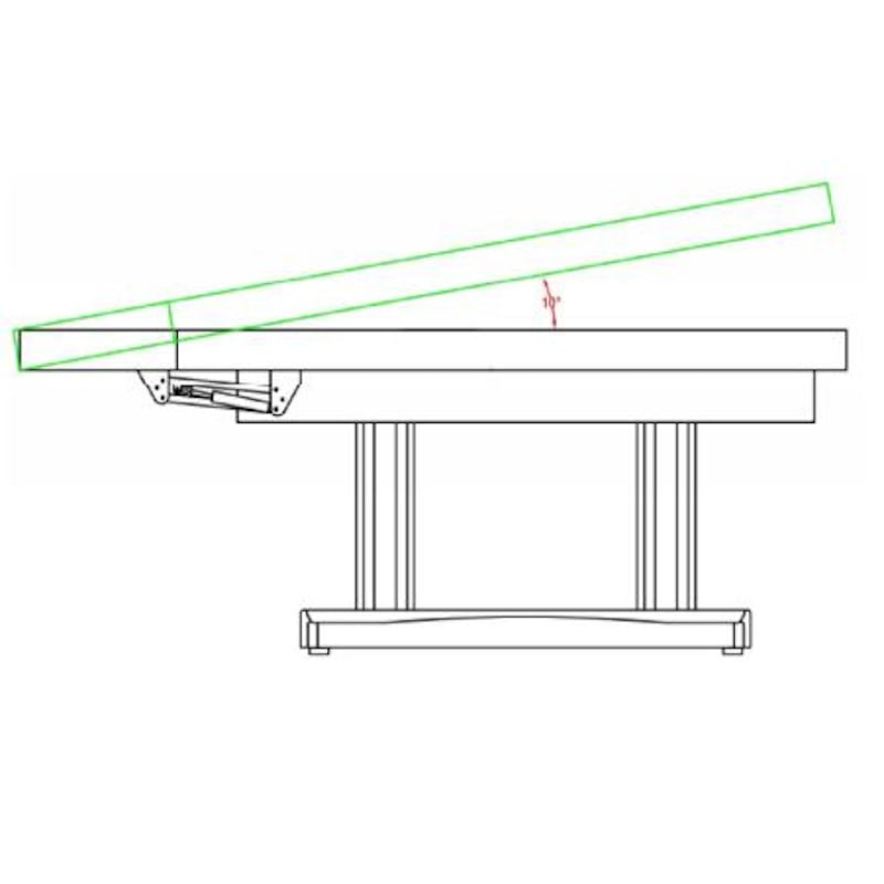 Lettino per massaggi e SPA TENSOR - Base scura