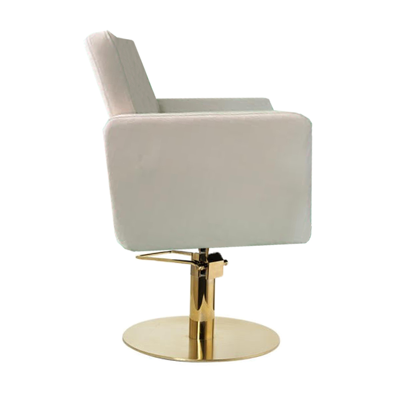 VILIO GOLD Fauteuil Coiffure - Crème de profil - Malys Equipements