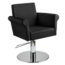 XARA Fauteuil coiffure - Base Ronde Chrome - Malys Equipements