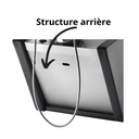 EVOPIÚ Bac Shampoing - Structure Arrière Optionnelle - Malys Equipements