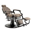 ARCHIE MARRON VIEILLI Fauteuil Barbier - Allongé - Malys Equipements