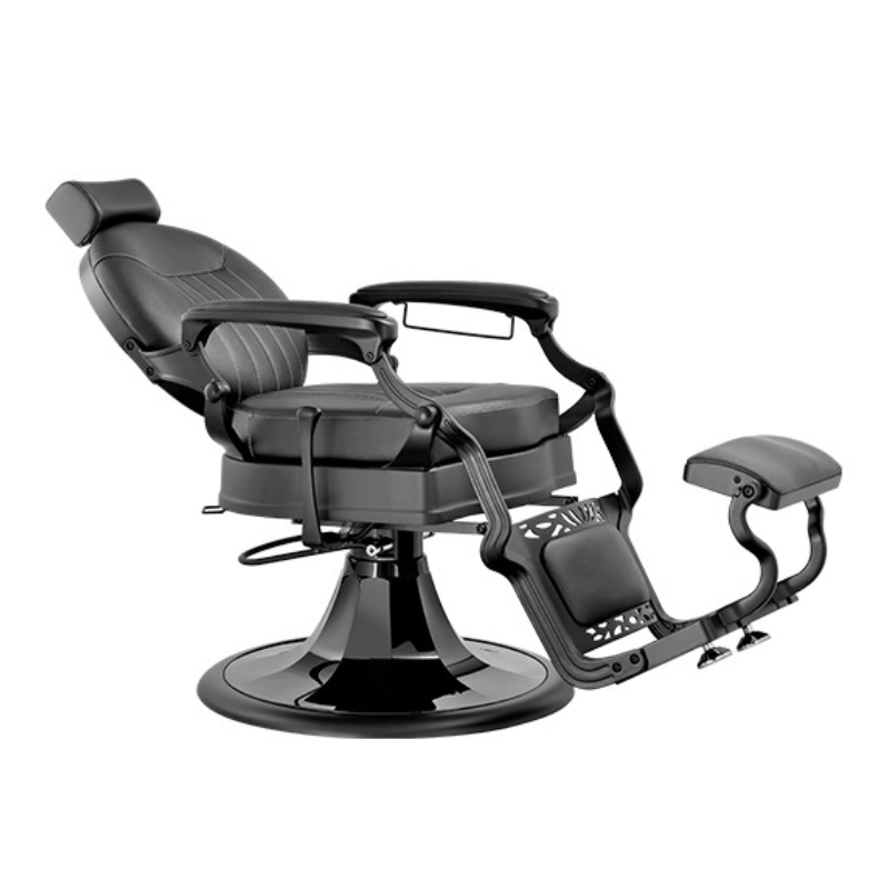 TYLER BLACK Fauteuil Barbier - Position Allongée - Malys Equipements