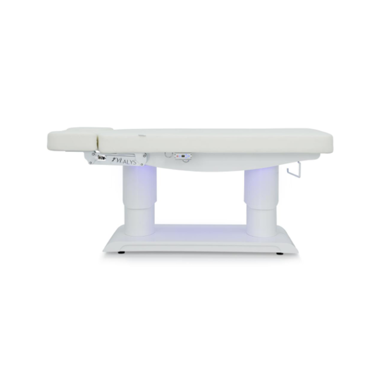 SERENE Table de Massage et SPA Électrique Chauffante - Largeur 85 cm - 4 Moteurs - Lit Esthétique avec Lumière LED Intégré Réglable avec Télécommande - Ambiance Apaisante Clients - Malys Equipements