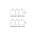 C5747 Table hydraulique 3 plans Ecopostural - dimensions M46 et M66 - Malys Equipements