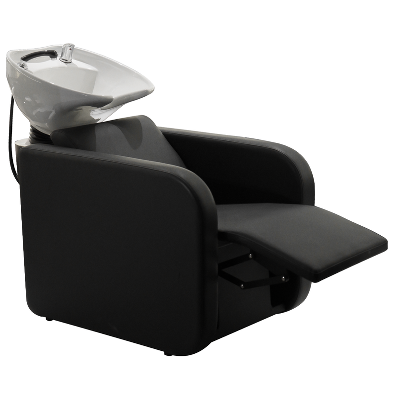 VENUS MASSAGE Bac Shampoing - Vue de dos - Mobilier Coiffure - Meuble Coiffure - Malys Equipements