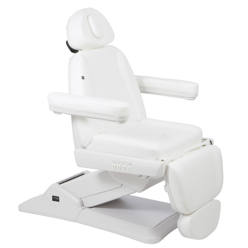 THERA-4-Fauteuil_d'Esthétique_Électrique_position_assise-vue-de-coté-mobilier-esthétique-meuble-esthétique