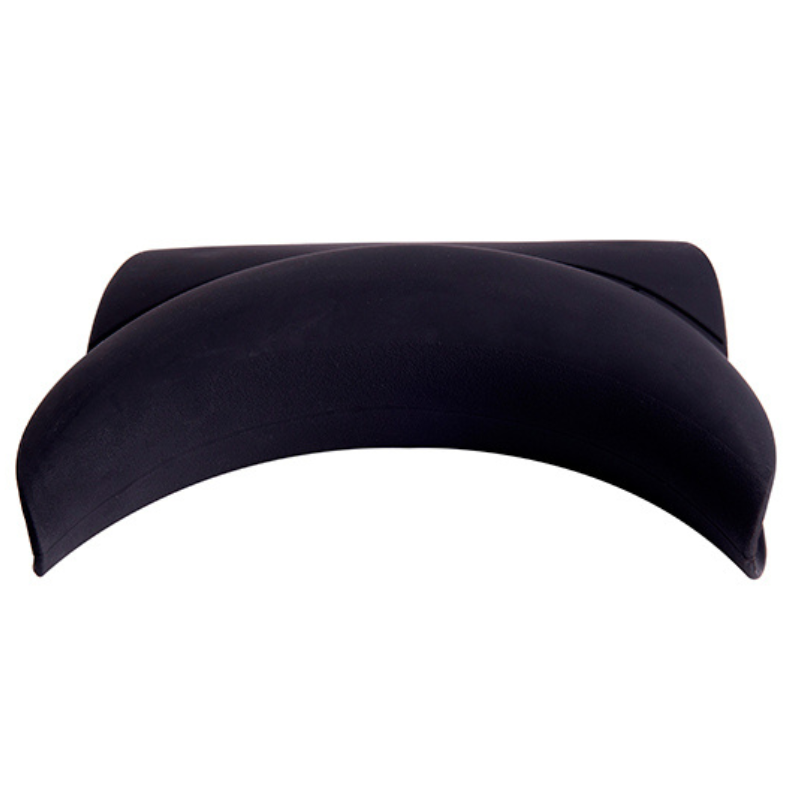 REX Protège Nuque en silicone noir pour bac shampoing - appui cou coiffure avec 5 ventouses - Appui-tête stable et confortable - mobilier coiffure - meuble coiffure - Malys Equipements