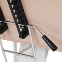 OTIS Rose Fauteuil de Soins Esthétiques - Réglable Manuellement - Dossier réglable - Repose-pieds ajustable - Mobilier Esthétique - Mobilier Médical