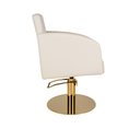 EDEN_GOLD_BE_Fauteuil_coiffure_vue_coté_Malys_Equipements