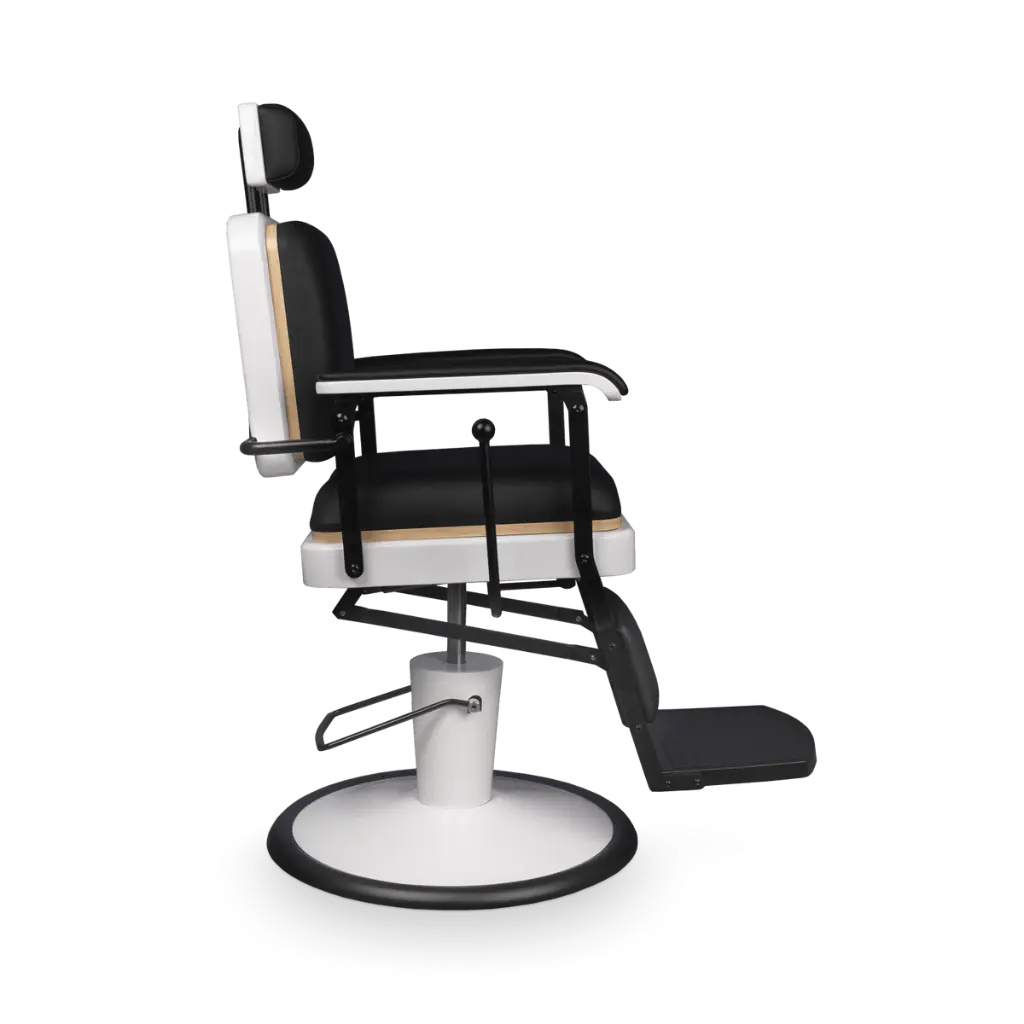 Serge B fauteuil barbier noir.webp