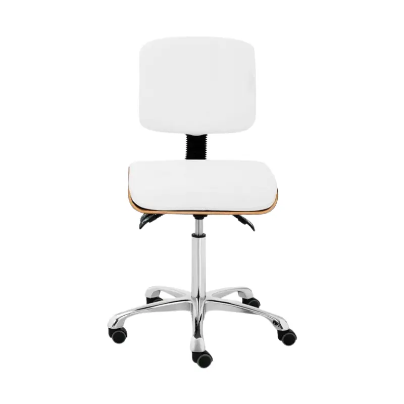 Malys Equipements - Tabouret ZOI Natural White - Vue Face.webp