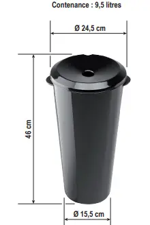 DIMENSIONS RESERVOIR NOE