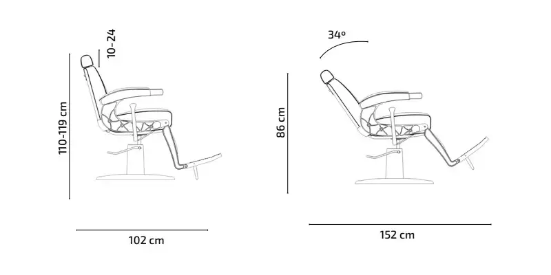 HUGO BROWN Fauteuil barbier.webp