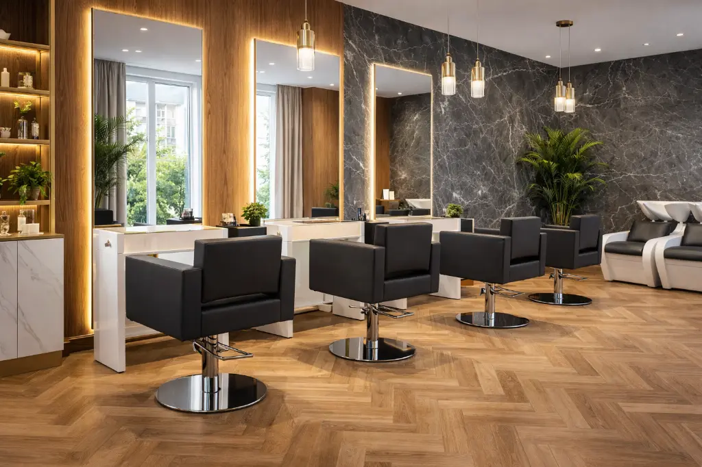 VANITY BLACK Bac shampoing - structure blanche - Malys Équipements