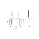 WILLIAM 11B - Coiffeuse meuble barbier.webp