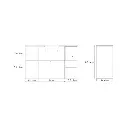 OKE 4 98 Coiffeuse barbier - Bois noir.webp