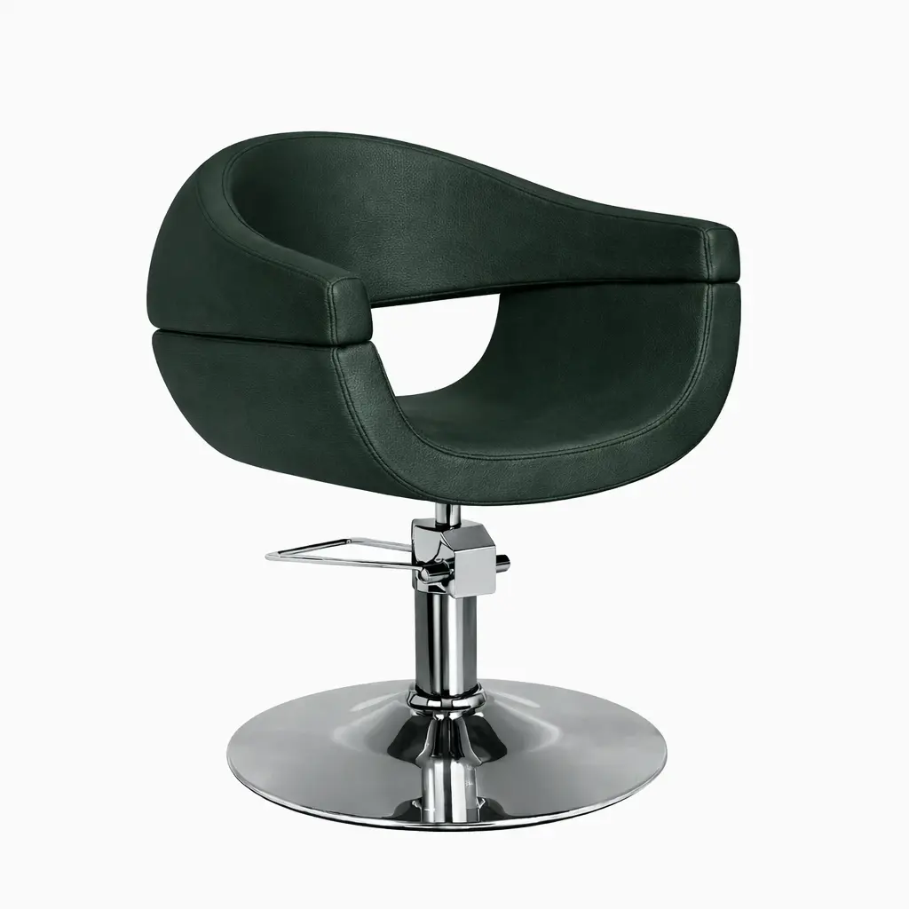 BERTIE Fauteuil coiffure Vert Sapin  10.webp