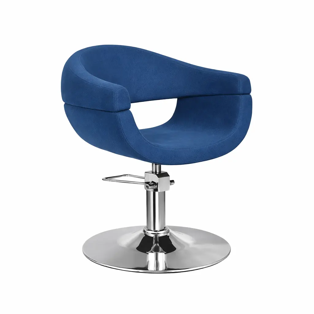 BERTIE Fauteuil coiffure Bleu foncé 14.webp