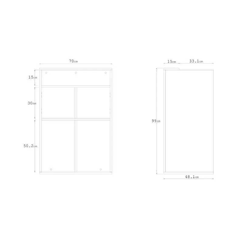 OKE 5 B Caisse accueil - Bois foncé.webp