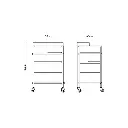 SKYE Chariot De Coloration et de Rangement.webp