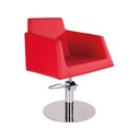 Fauteuil_coiffure_ROTO_W51rouge_Malys_Equipements