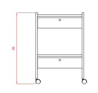 Guéridon_avec_double_tiroir_EASY+_schéma_face_Malys_Equipements