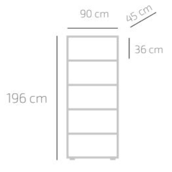 Meuble de rangement PRATIK - schéma 1 - Malys Equipements