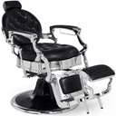 KIRK B Fauteuil Barbier - Vue de profil - Mobilier barbier - Meuble Barbier - Mobilier barbershop - Malys equipements