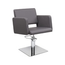 LEA Fauteuil Coiffure - Base Carrée Chromée - Malys Equipements