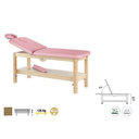 C3260 Table fixe 2 plans en bois Ecopostural