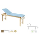 C3122 Table fixe 2 plans en bois Ecopostural