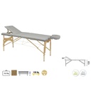 C3210 Table pliante 2 plans en bois Ecopostural