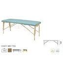 C3211 Table pliante Ecopostural en bois