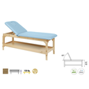 C3220 Table fixe 2 plans en bois Ecopostural 