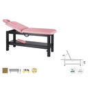 C3240W Table fixe 2 plans en bois Ecopostural