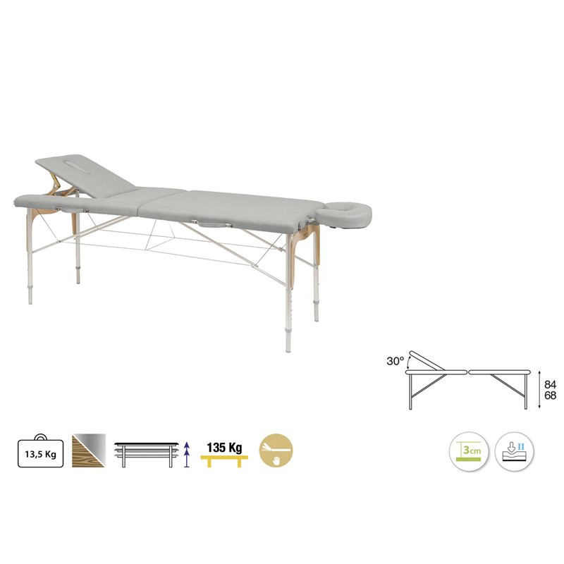 C3310 Table pliante 2 plans Ecopostural