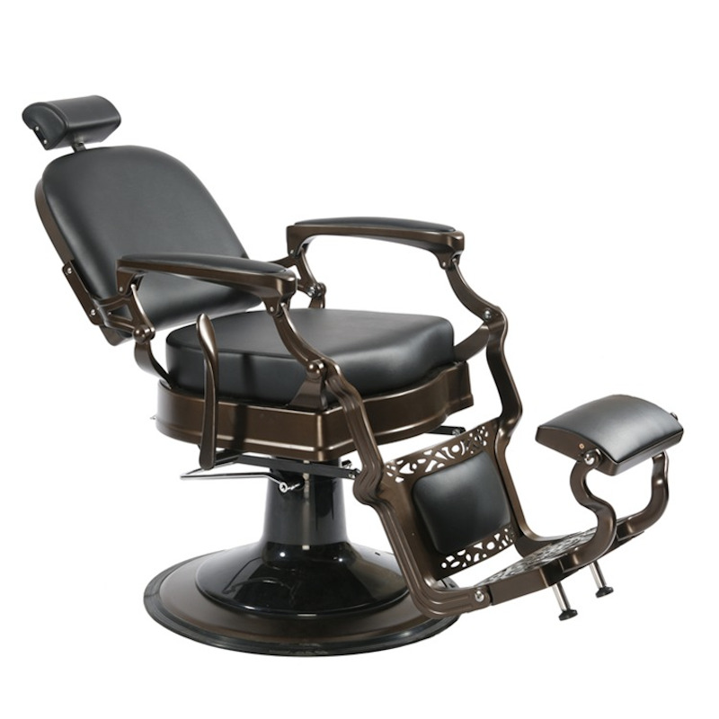 CLARK Black Fauteuil Barbier vintage inclinable - Malys Equipements